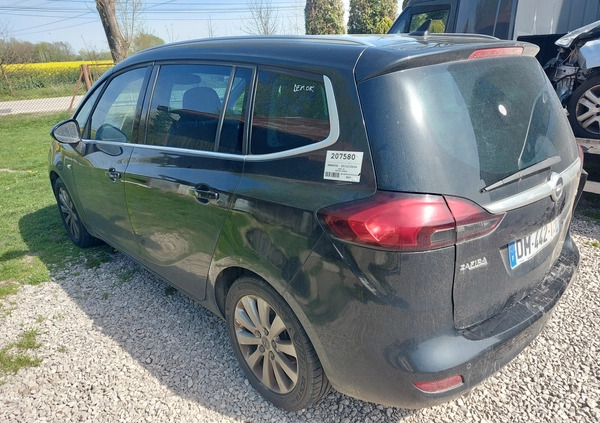 Opel Zafira cena 13900 przebieg: 282000, rok produkcji 2014 z Mielec małe 137